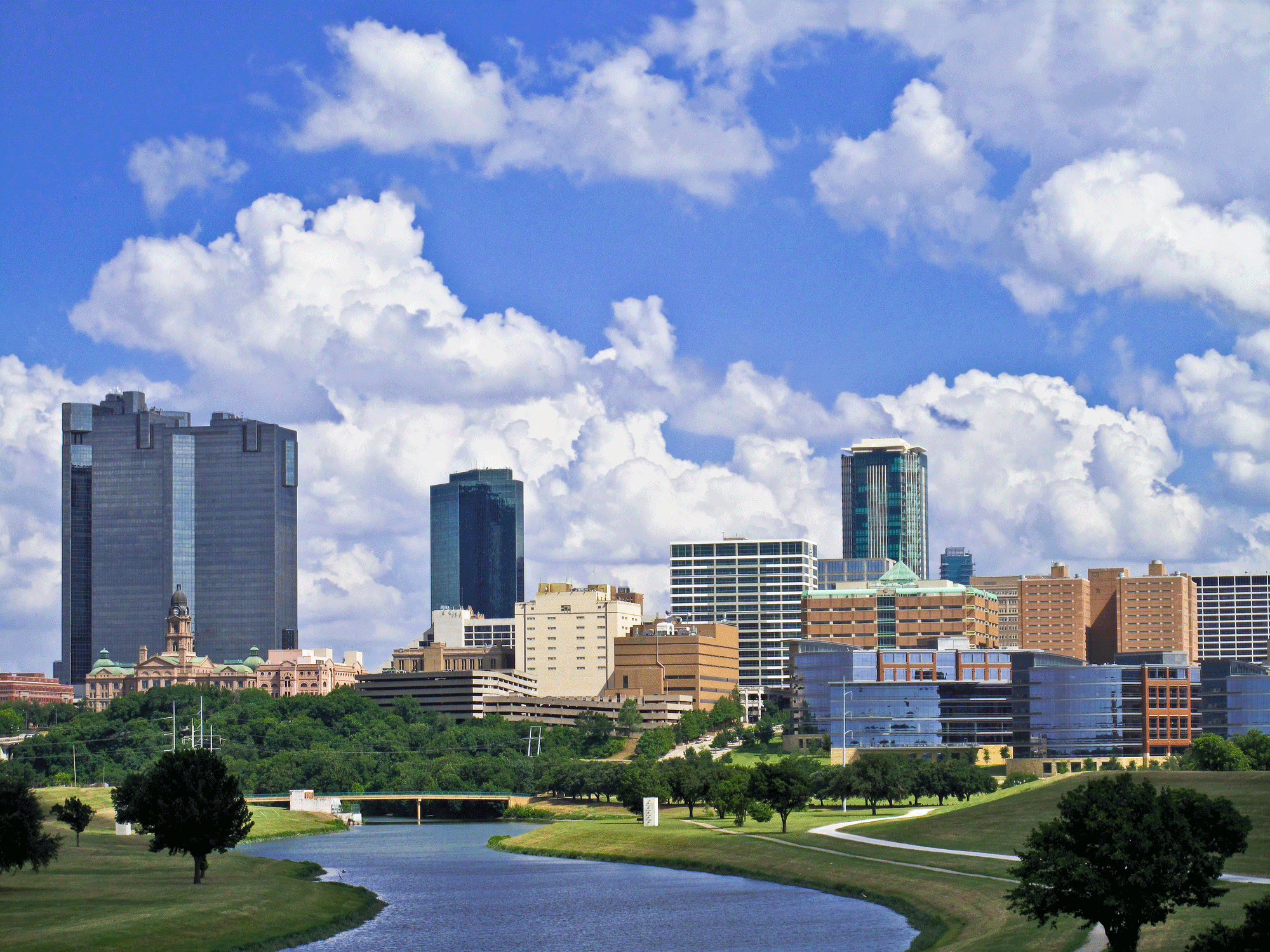 Fort Worth Texas Skyline
