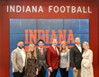 The Tallen Family gathered to celebrate the opening of Indiana University's Terry Tallen Indiana Football Complex.