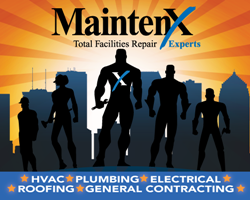 Tampa based MaintenX is a total facilities repair expert. They help businesses with their preventative maintenance needs, ensuring a positive customer experience, even on the busiest of shopping days.