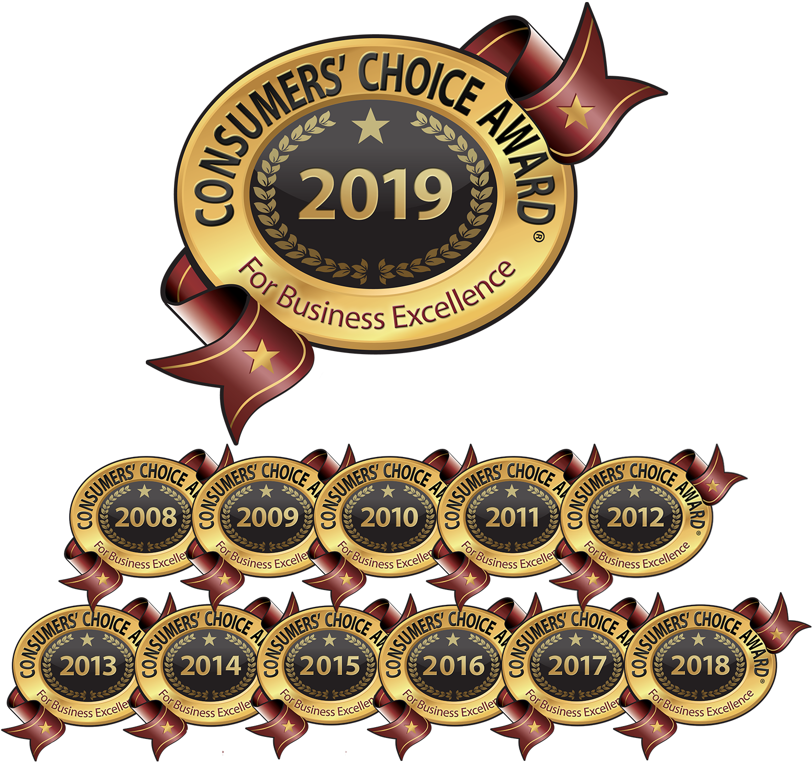 2008-2019 Consumers' Choice Award Winner