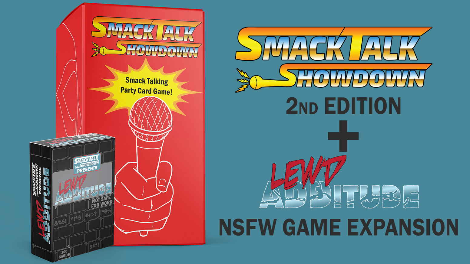 Smack Talk Showdown, the hilarious party card game from Double Turn Games, returns to Kickstarter November 25.