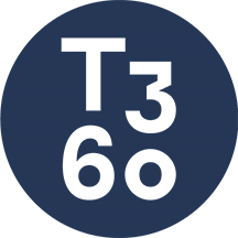 T3 Sixty Logo blue