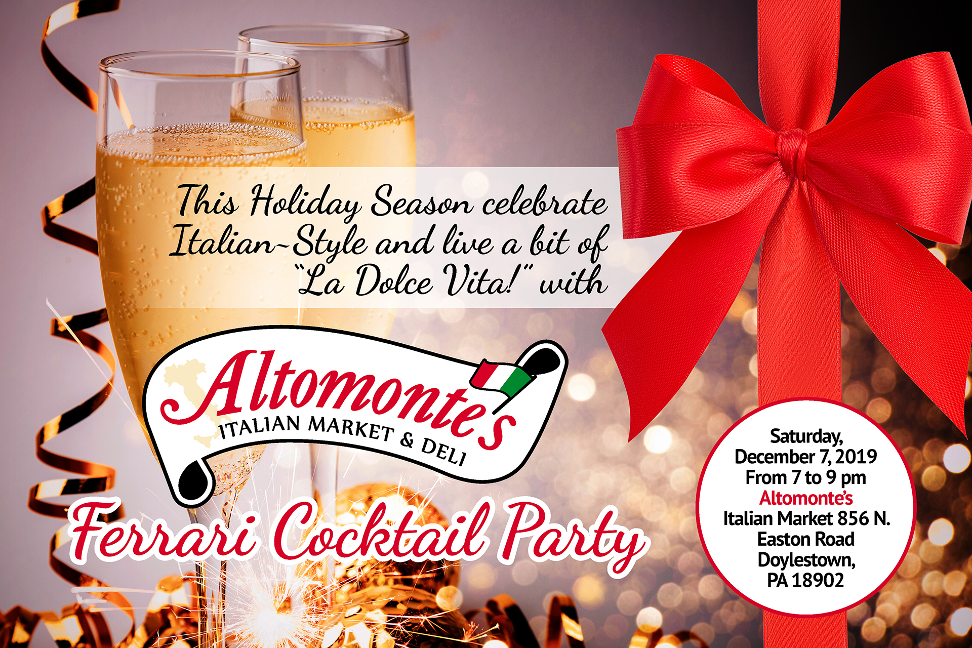 Altomonte's Party of the Year!