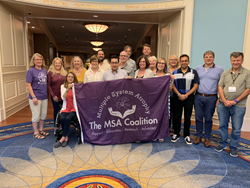 The 2019 Multiple System Atrophy Coalition Board of Directors.