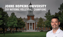 Matt Troy,  Centennial Conference Coach of the Year and Head Coach of Maryland Nike Volleyball Camp at Johns Hopkins University.