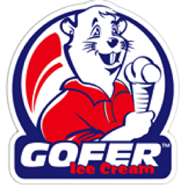 Gofer Ice Cream Logo