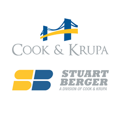 Cook & Krupa and Stuart Berger logos