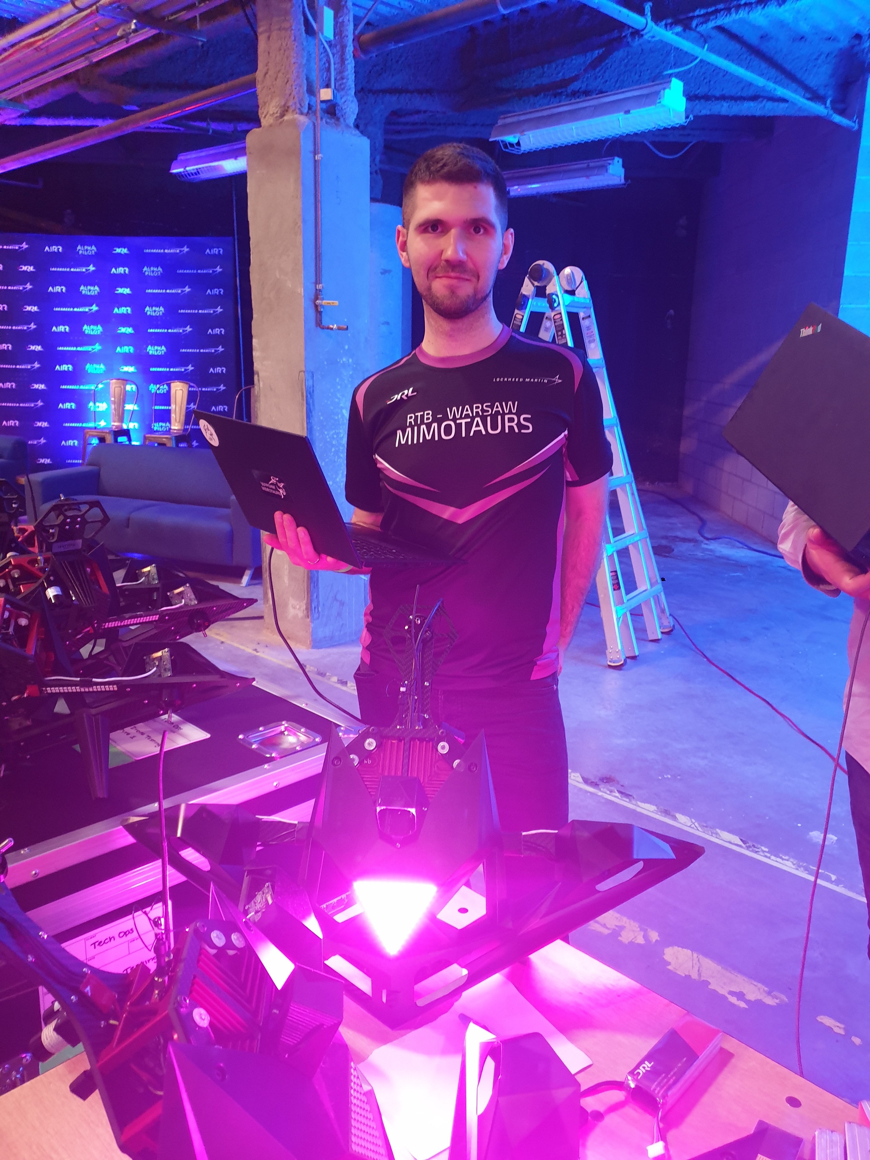 RTB - Warsaw MIMotaurs competitive drone places in top four of Lockheed Martin and DRL's championship autonomous racing series.