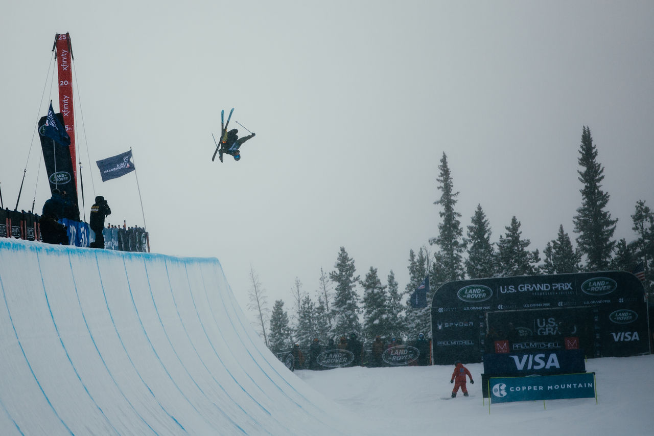 Monster Energy’s David Wise Takes Second Place in Men’s Freeski Halfpipe in Land Rover U.S. Grand Prix at Copper Mountain Resort
