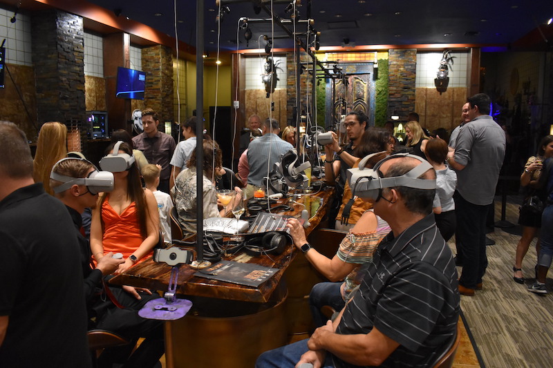 VRex Lounge guests can begin or finish dining with Virtual Reality “bucket list” escapes through 5k resolution VR encounters, never before available to the general public.​