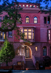 19 West 120th Street, standout Harlem two-family townhouse built in 1887 by Alfred Barlow