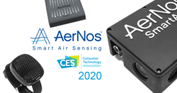 AerNos to Introduce and Demonstrate New Nano Gas Sensor Products at CES 2020