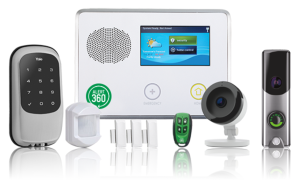 Alert 360 has home security package specials that are up to 25% off retail!