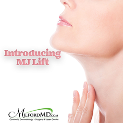 Introducing the M.j. Lift treatment for improving sagging jowls and creating a defined, youthful jawline at MilfordMD.