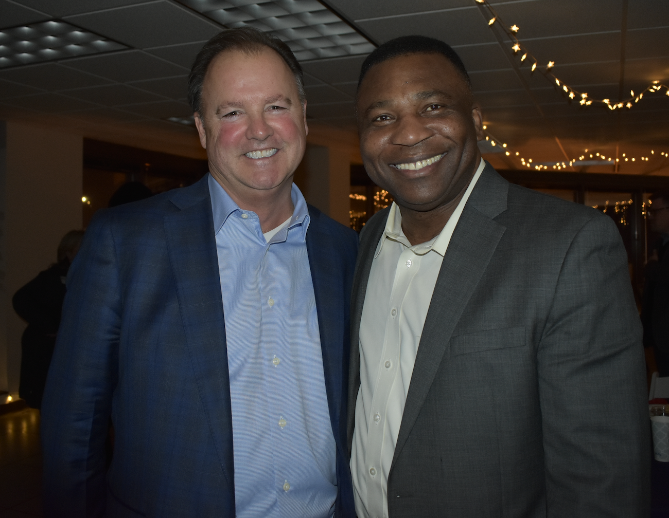 Dan Kiley (left), Chairman Of The Board at Arria NLG, and Evans Nwankwo, president and CEO of Megen Construction. (Photo provided)