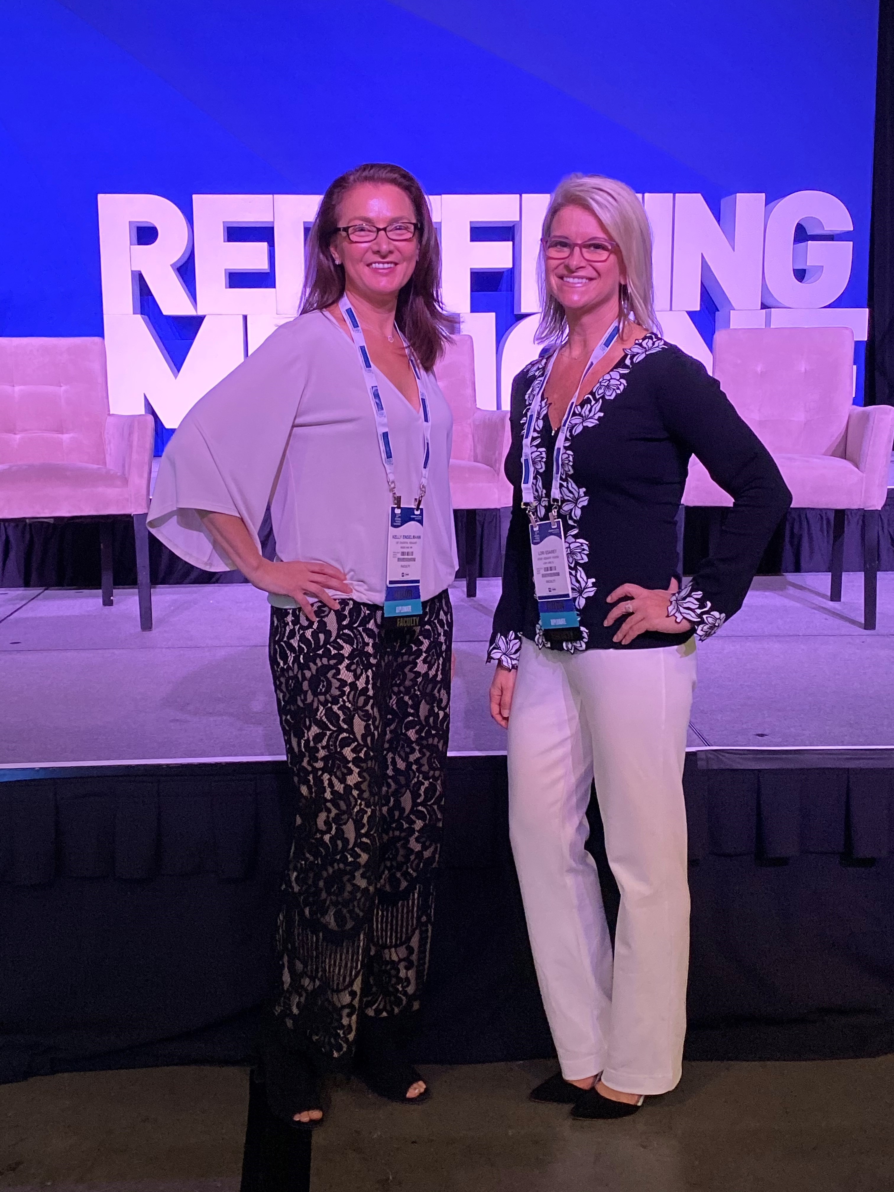 Total Nutrition and Therapeutics Founder Lori Esarey,on right, and  Nurse Practitioner Kelly Engelmann led a featured session during the recent American Academy of Anti-Aging 27th World Congress.