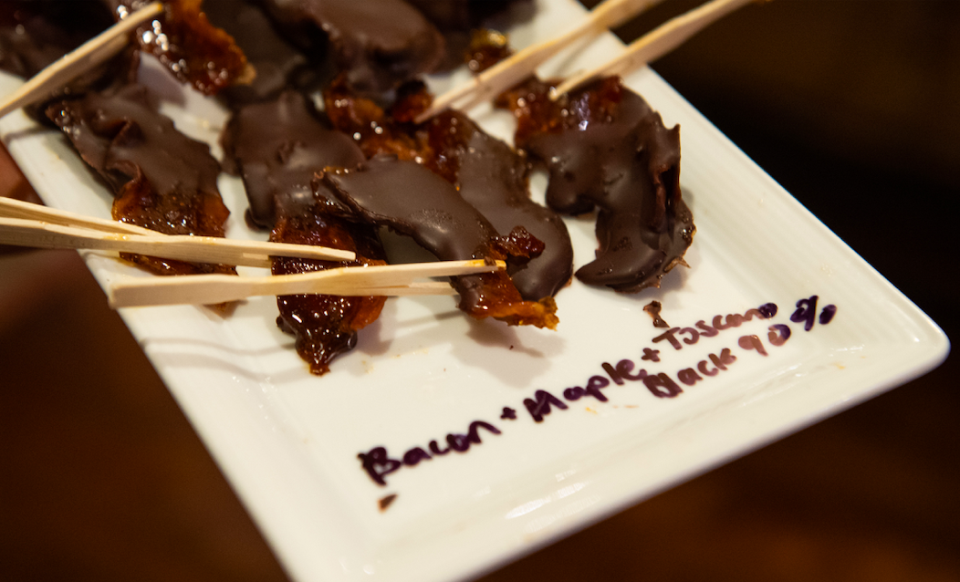 Bacon Chocolate, Maple Appetizer