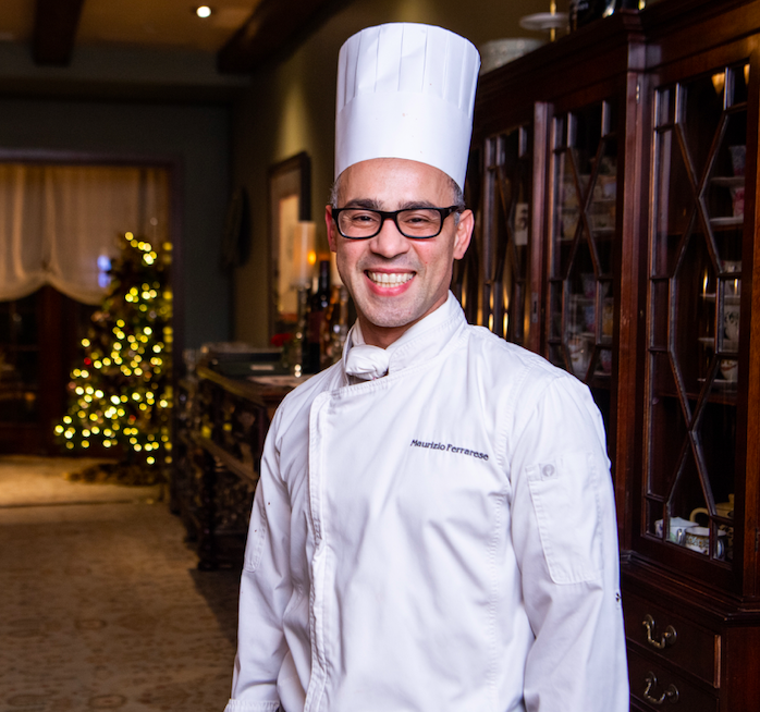 Chef Maurizio Ferrarese from Ristorante Cavour at Hotel Granduca