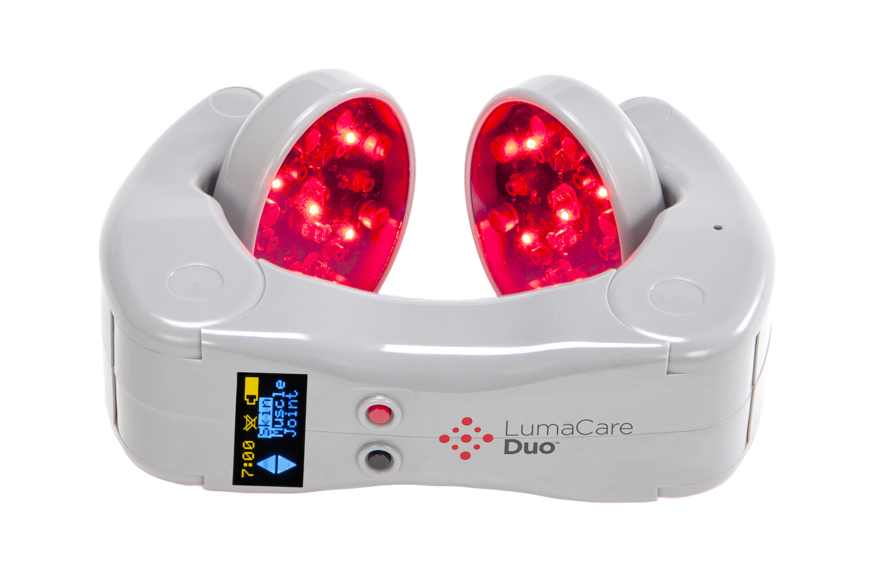 LumaCare's new LumaCare Duo is a lightweight, handheld, wireless and rechargeable "Cold Laser" system that sets a new standard in helping reduce/eliminate pain and treat minor, traumatic and chronic i