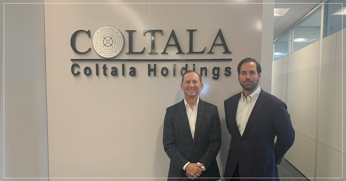 Coltala CEO Ralph Manning and President Edward J. Crawford