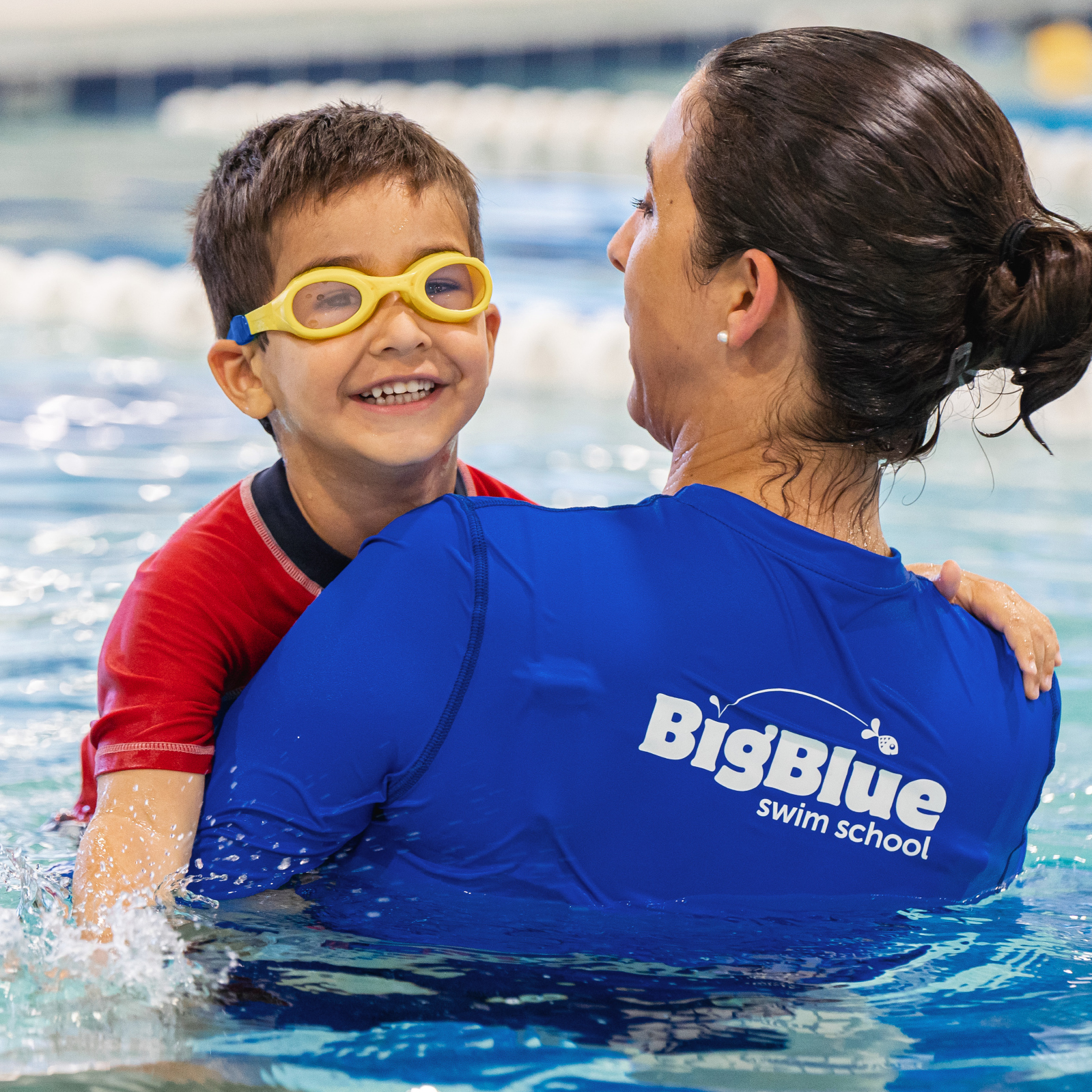 Big Blue Swim School is coming to Northern Virginia with pools in Chantilly, Falls Church, Fairfax, and Dulles.