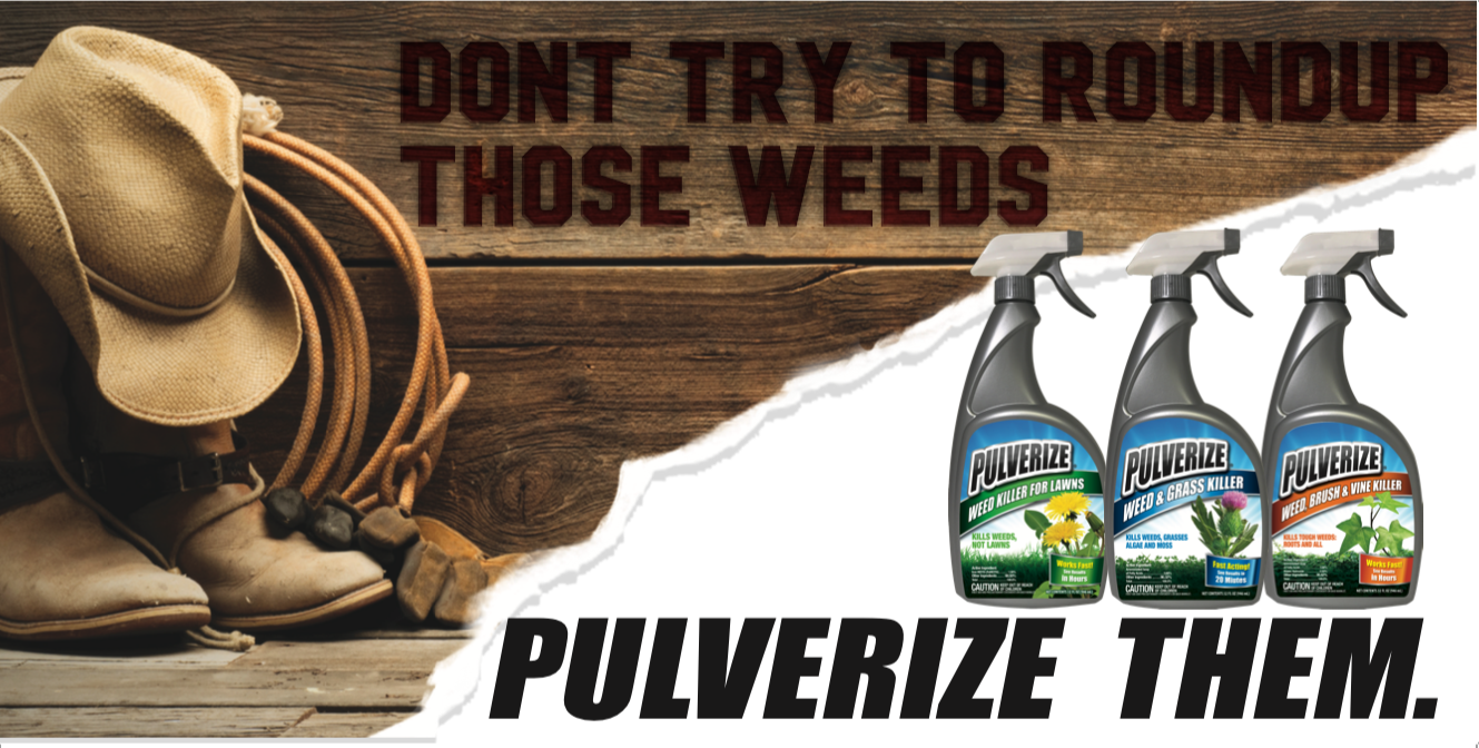 PULVERIZE PROMOTIONAL BANNER