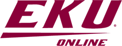 Logo with text. For the ninth consecutive year, EKU's online degree programs are ranked among the best by U.S. News and World Report.