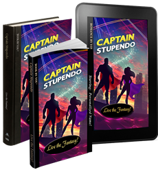 Captain Stupendo, new personalized superhero romantic comedy novel from BookByYou.com