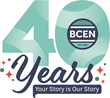 BCEN's 40th Anniversary logo