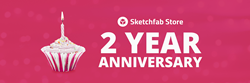 Sketchfab Store Celebrates 2 Years
