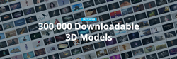 Sketchfab Reaches 300,000 Downloadable Models