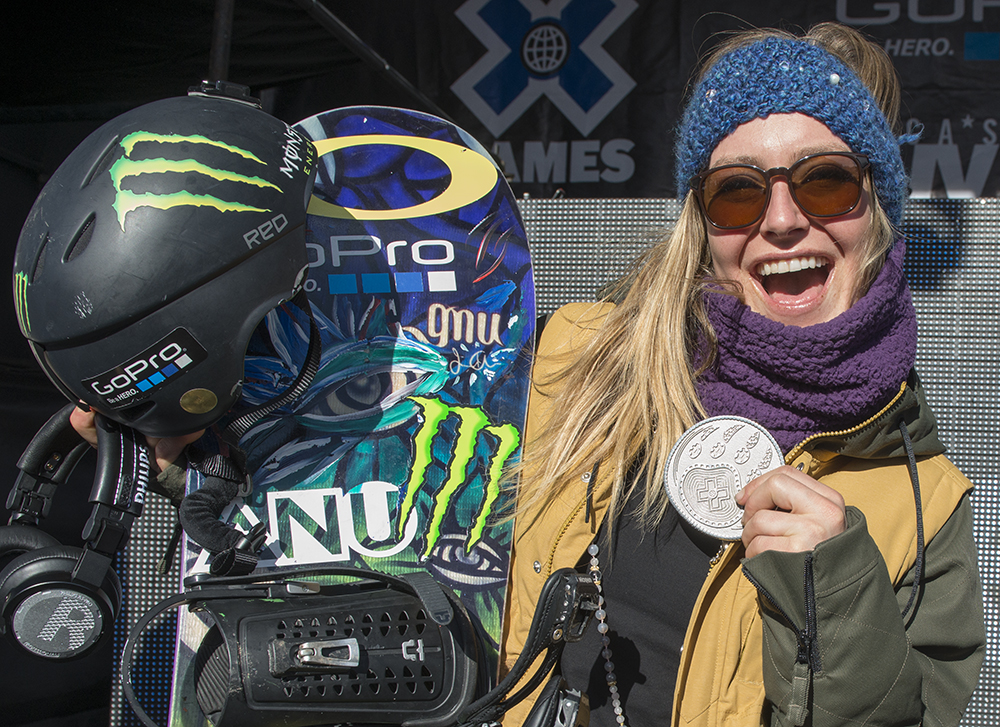 Monster Energy's Jamie Anderson Will Compete at X Games Aspen 2020 in Women's Snowboard Slopestyle and Big Air