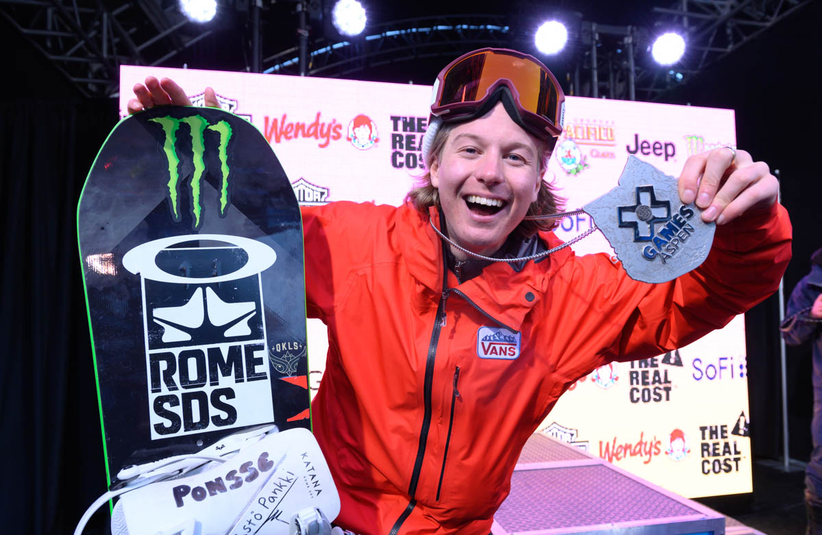 Monster Energy's Rene Rinnekangas Will Compete at X Games Aspen 2020 in Men's Snowboard Slopestyle, Big Air, Rail Jam and Knuckle Huck
