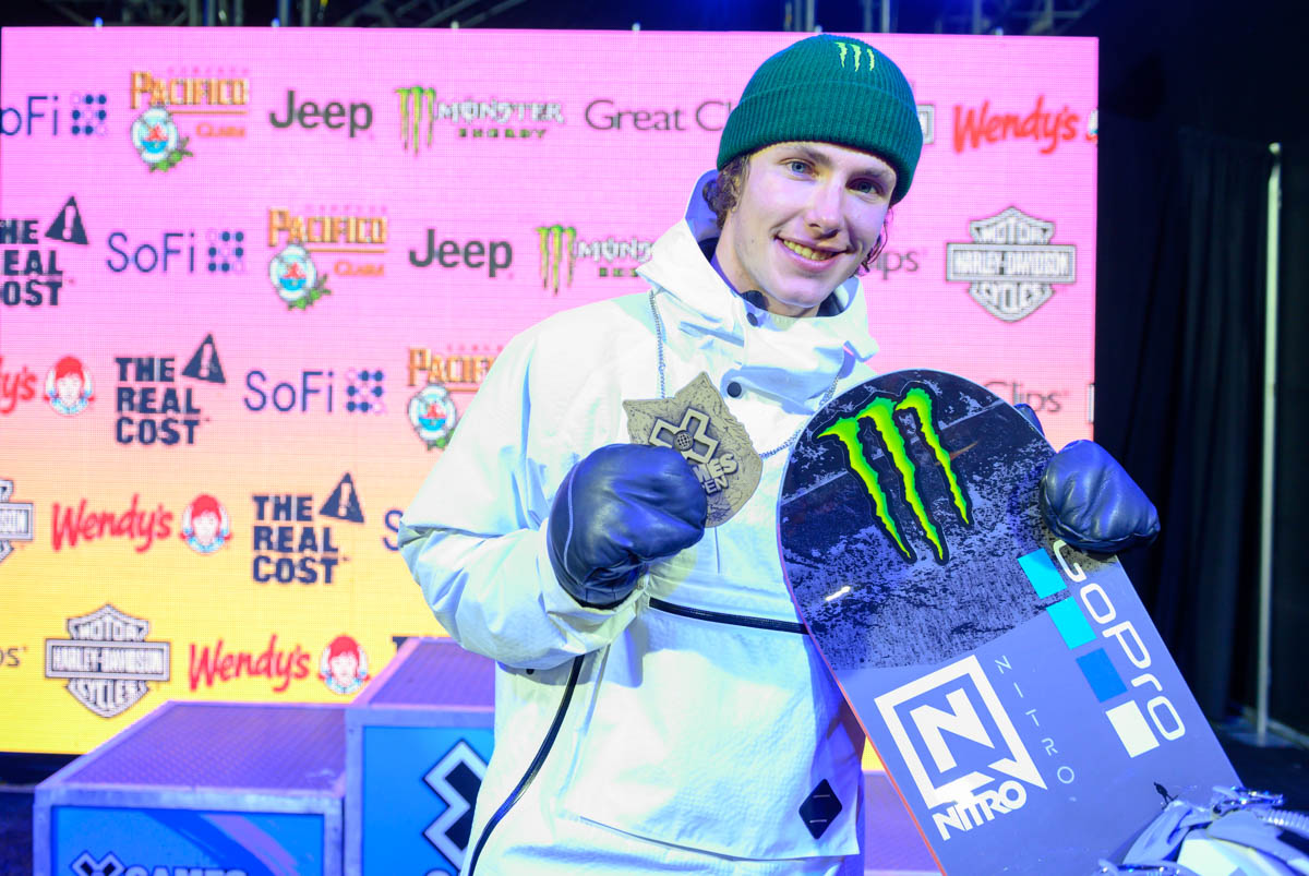 Monster Energy's Sven Thorgren Will Compete at X Games Aspen 2020 in Men's Snowboard Slopestyle, Big Air, and Rail Jam