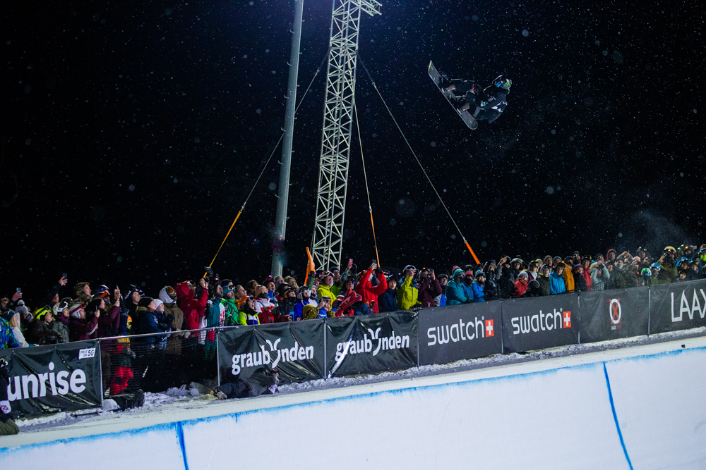 Monster Energy’s Yuto Totsuka Takes Second Place in Men’s Snowboard Halfpipe at the 2020 Laax Open