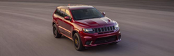 2020 Jeep Grand Cherokee driving on the road