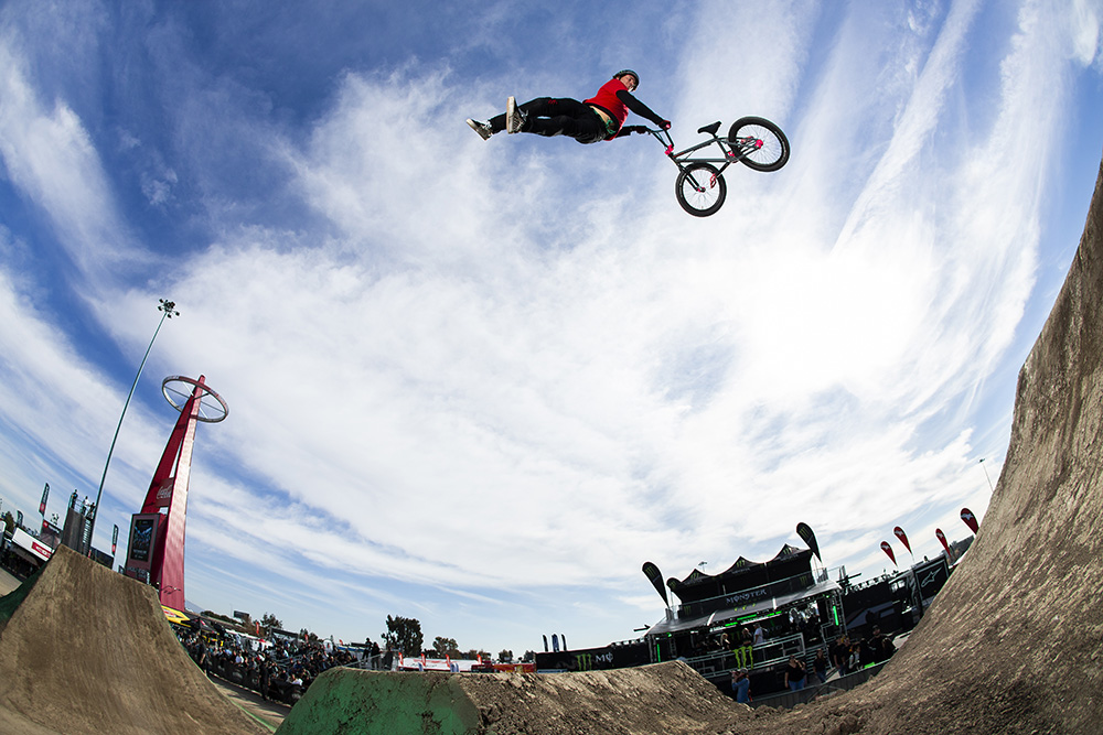 Monster Energy's Andy Buckworth Wins Best Trick at BMX Toyota Triple Challenge in Anaheim