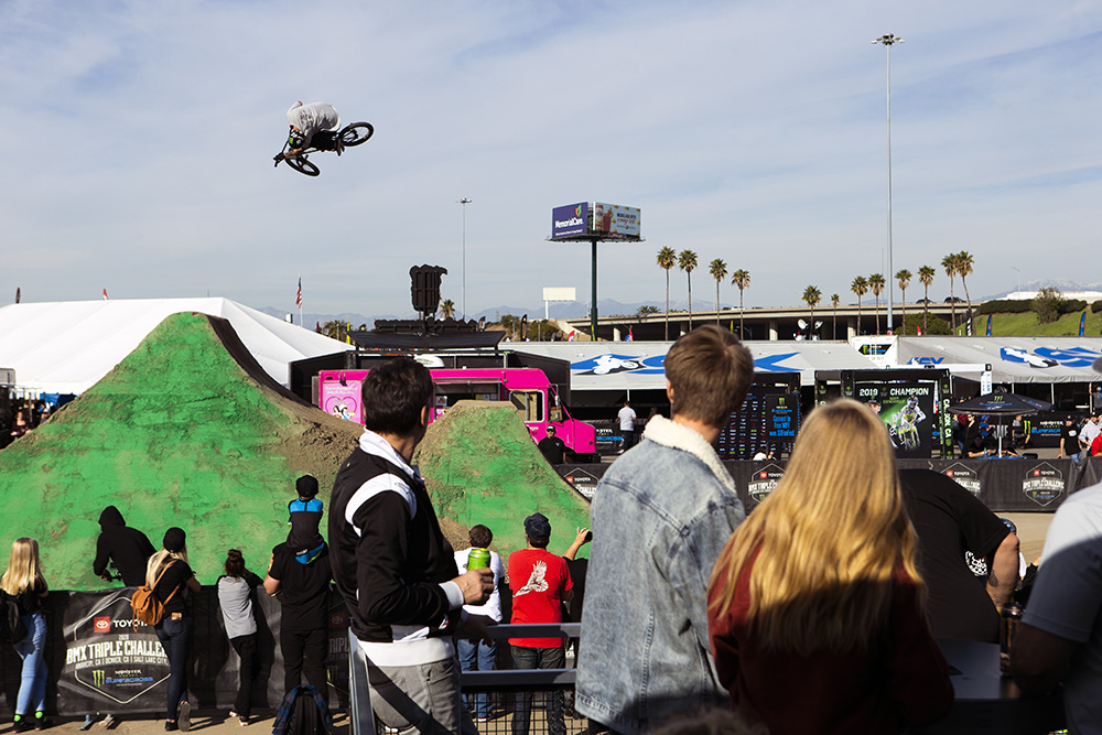 Monster Energy's Pat Casey Takes Third Place at BMX Toyota Triple Challenge in Anaheim