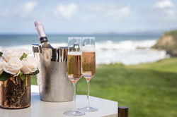 Guests enjoy rosé at The Ritz-Carlton, Half Moon Bay