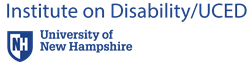 Logo for University of New Hampshire Institute on Disability
