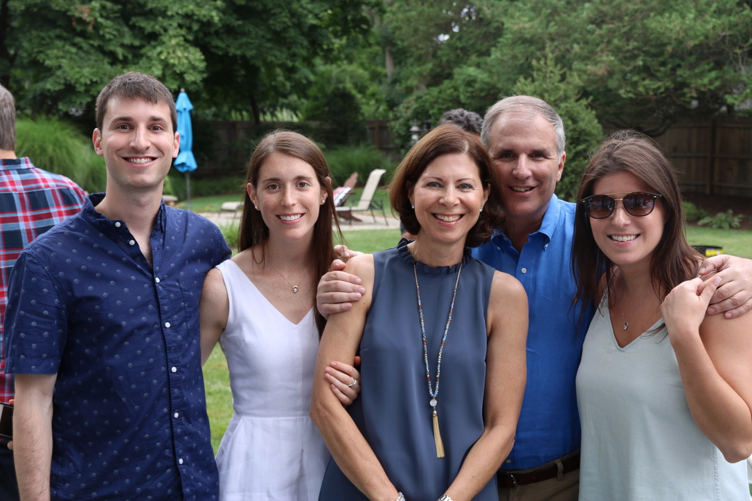 Mark Lipschutz and his family