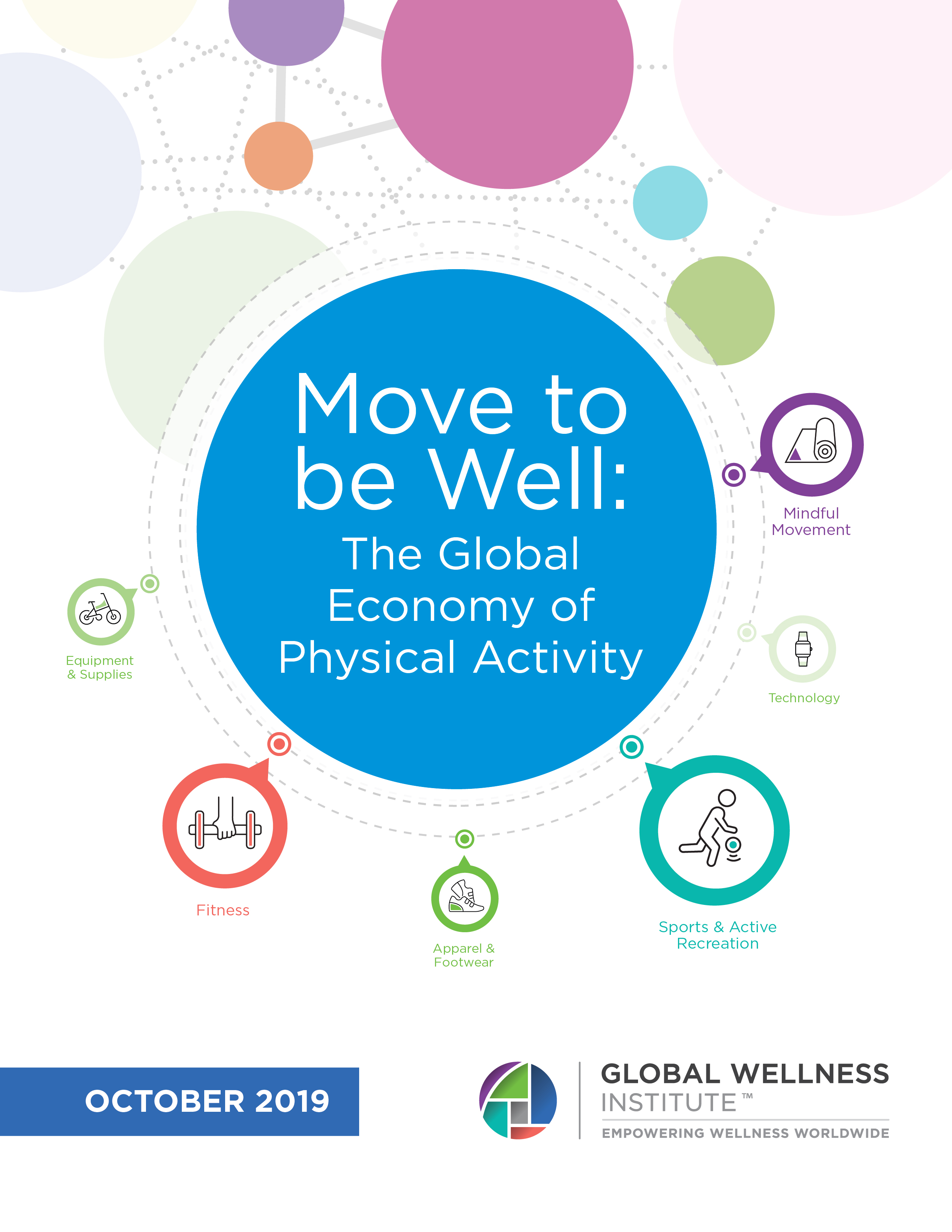 The “Move To Be Well: The Global Economy of Physical Activity” report provides in-depth global, national and regional data on consumer spend within all six markets of the physical activity economy.