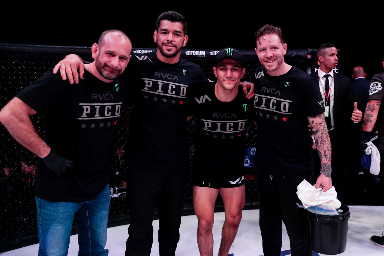 Monster Energy's Aaron Pico Scores Knockout Victory over Daniel Carey in Prelim Featherweight Fight