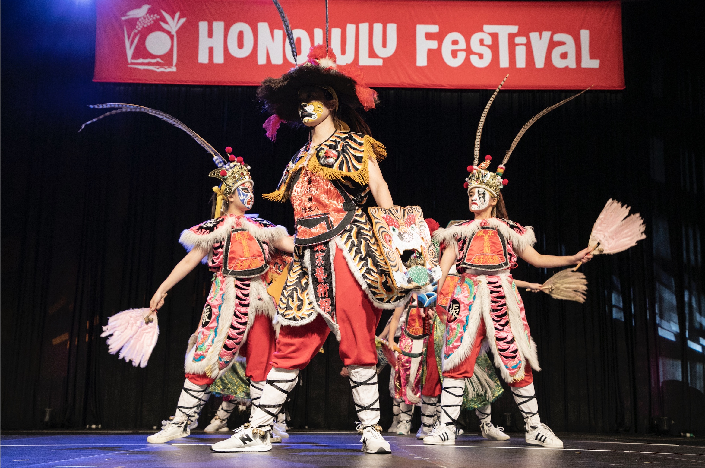 Exciting cultural acts from await attendees at four different stage locations during the Honolulu Festival.
