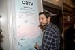 Diego Luna  signs for his nonprofit, El Dia Despues, which helps those in need in Mexico to find other nonprofits and support to help them.