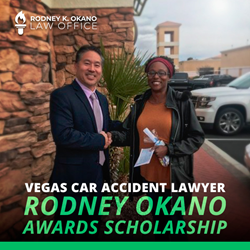 Vegas Car Accident Lawyer, Rodney Okano Awards Scholarship