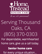 Home Instead Senior Care Serving Thousand Oaks, California
