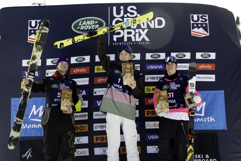 Monster Energy's Colby Stevenson Places 2nd in Men’s Ski Slopestyle at the Land Rover U.S. Grand Prix at Mammoth Mountain