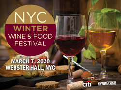 NYCWWFF, New York City Winter Wine Festival, NYC Winter Wine & Food Festival, NY Wine Fest, Wine Fest New York, March wine tasting, wine and food pairing, wine and food event, artisanal food event, red wine, white wine, rose wine, Long Island wineries, Hudson Valley Wineries, French wineries, Italian wineries, South African wines, New York Wine Events, best wine events in Manhattan, NY wine events