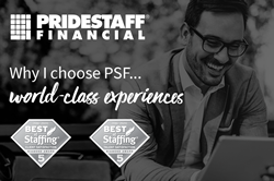 PrideStaff Financial Best of Staffing 2020